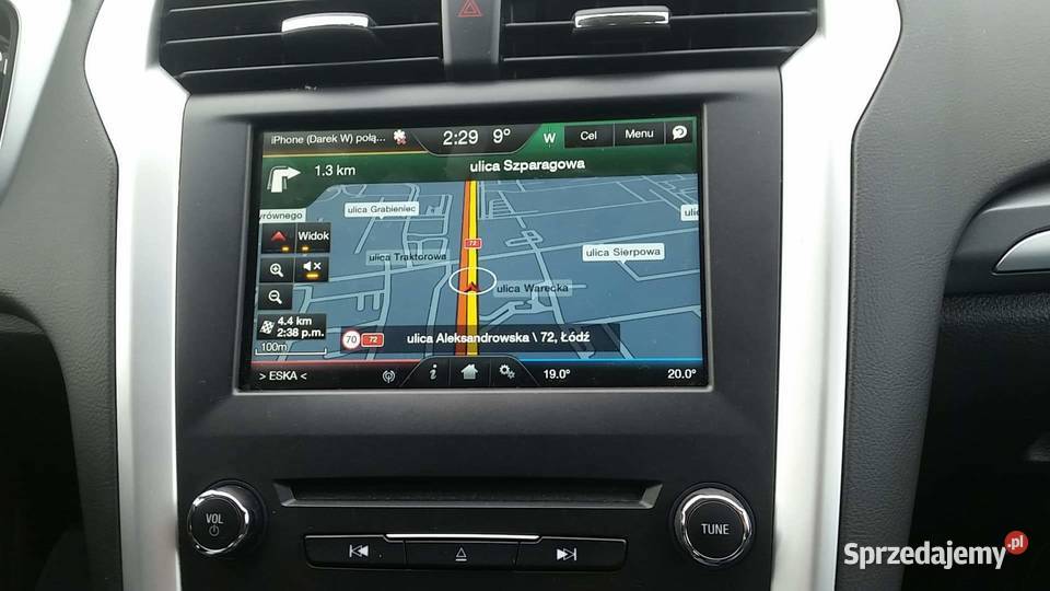 MAPA KARTA FORD SYNC2 F11 2023 KUGA MONDEO FOCUS Aleksandrów Łódzki