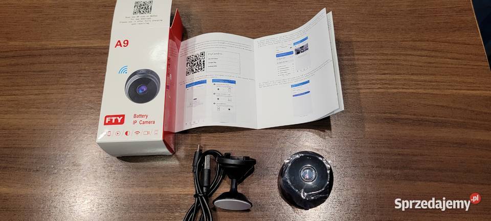 Mini Kamera A9 FullHD 1080P WIFI IP.