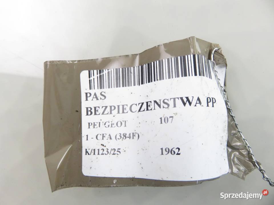 PAS PRAWY PRZEDNI PEUGEOT 107 7P1190P osobowe