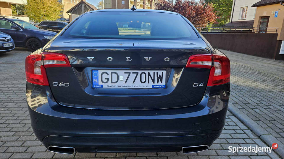 Volvo S60 D4 DriveE Base 2014r 20 D 181 automat Elbląg