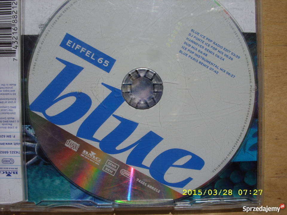 CD dance EIFEL 65BLUE DA BA DEE Wołów