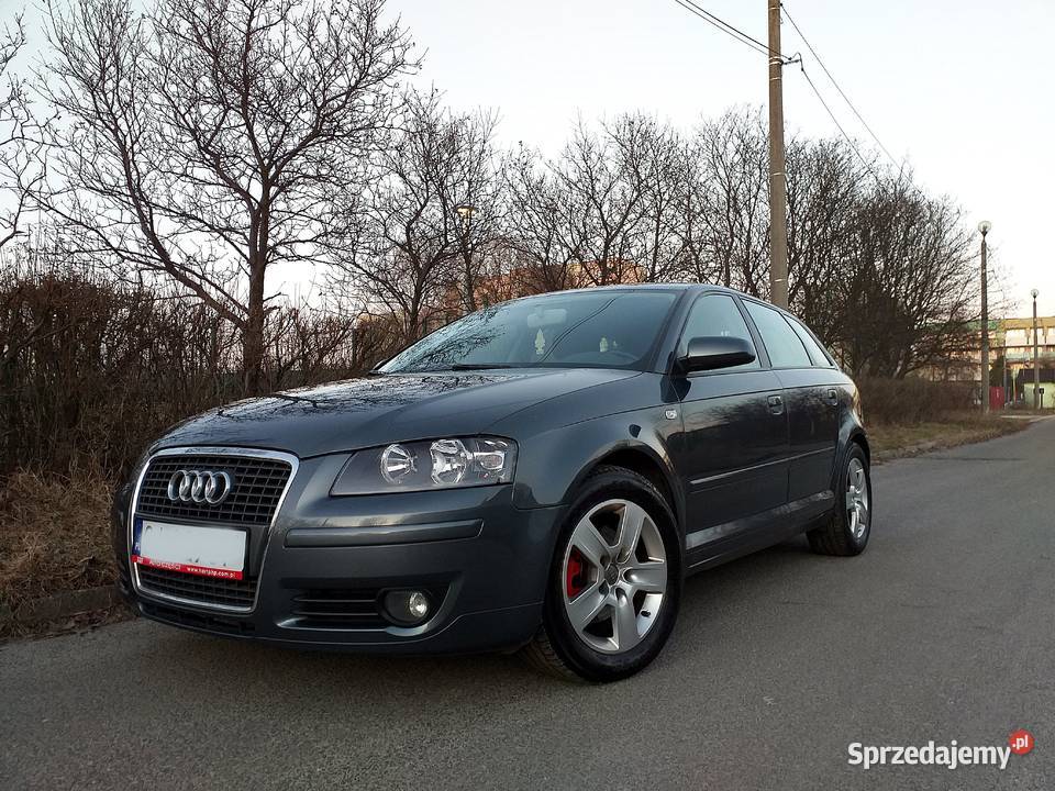 fajne doinwestowane Audi A3 Sportback 20Tdi BMM ESP Samochody osobowe śląskie Jaworzno