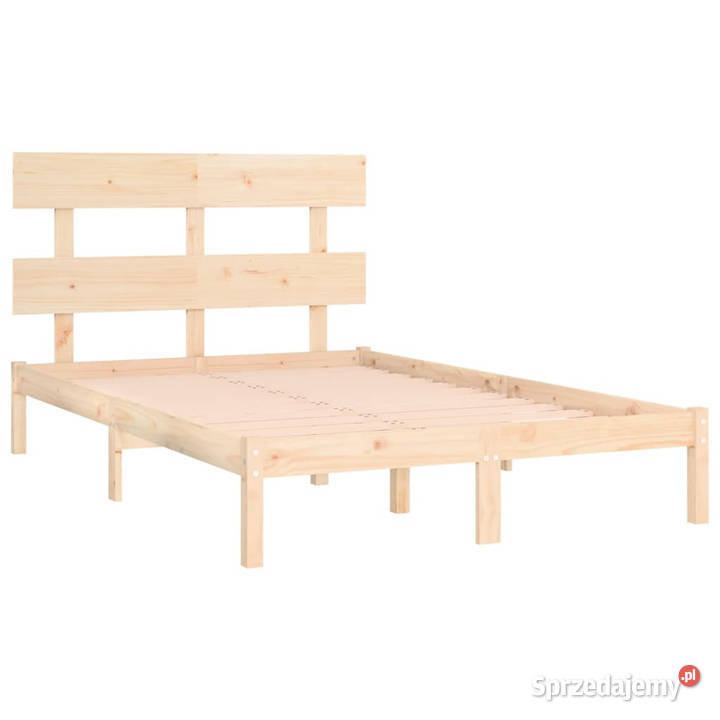 Rama łóżka lite drewno 200x200 WM3104693 31cm mazowieckie Warszawa