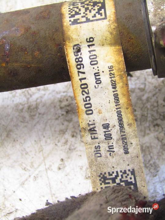 PÓŁOŚ LEWA PRZEDNIA PRZÓD 14 TJet FIAT TIPO II