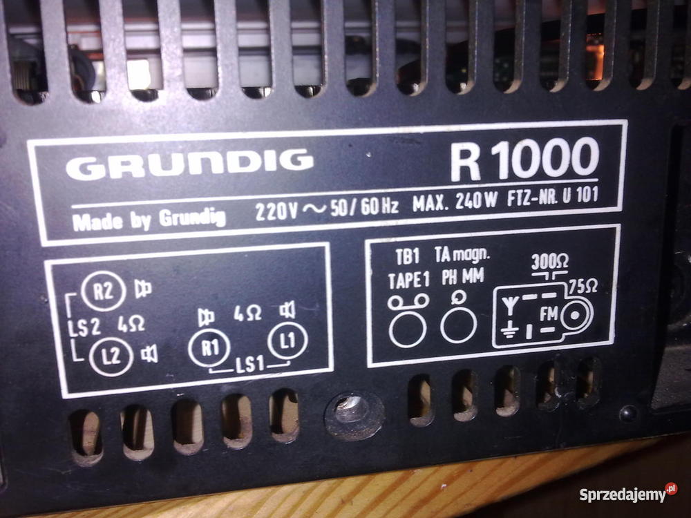 Amplituner Grundig R1000 Kościan