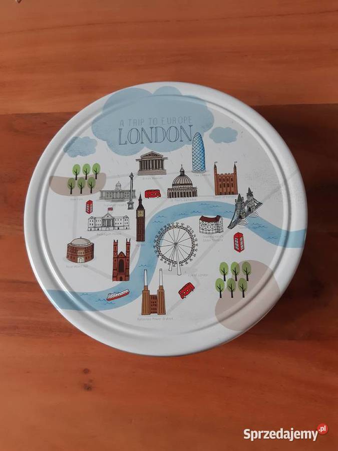 Puszka metalowa London Londyn