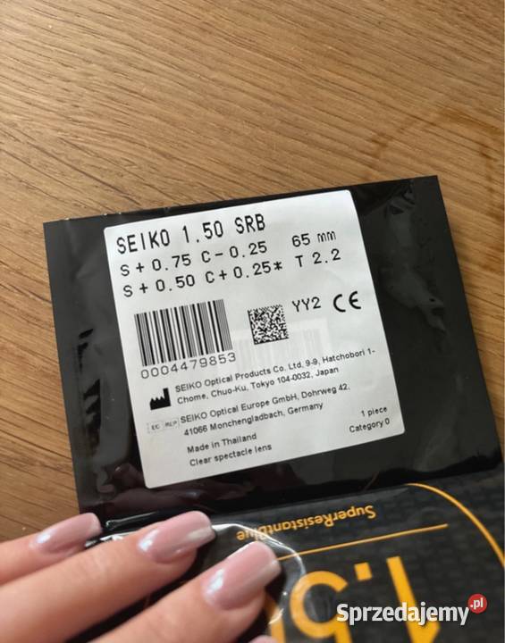 soczewki seiko super resistant blue Katowice