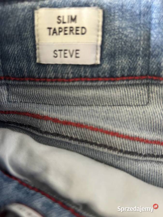 Spodnie męskie TOMMY HILFIGER 3234 OKAZJA Odzież codzienna