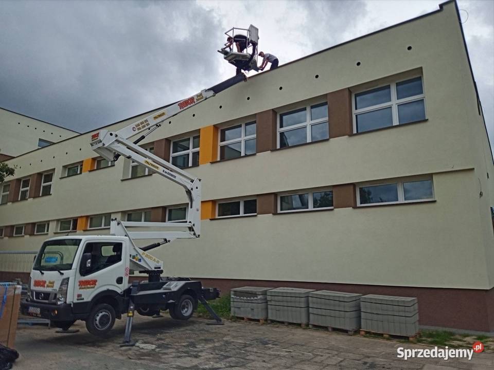 Usługi Podnośnikiem koszowym 20m Zwyszka Łask