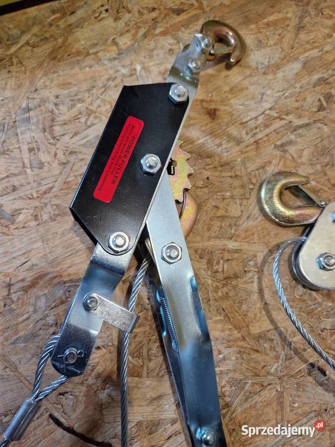 Wyciągarka wciągarka linowa uciąg 4 tony Ręczne Głogowa