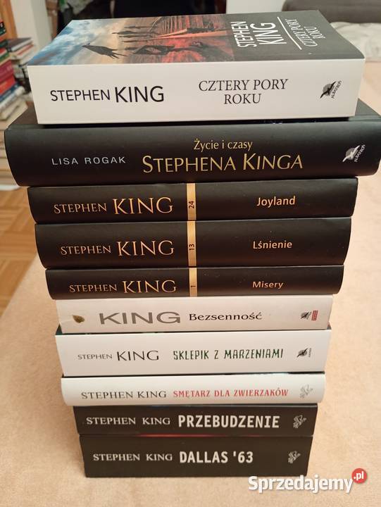 Stephen King x 10 Zestaw książek w stanie Łódź