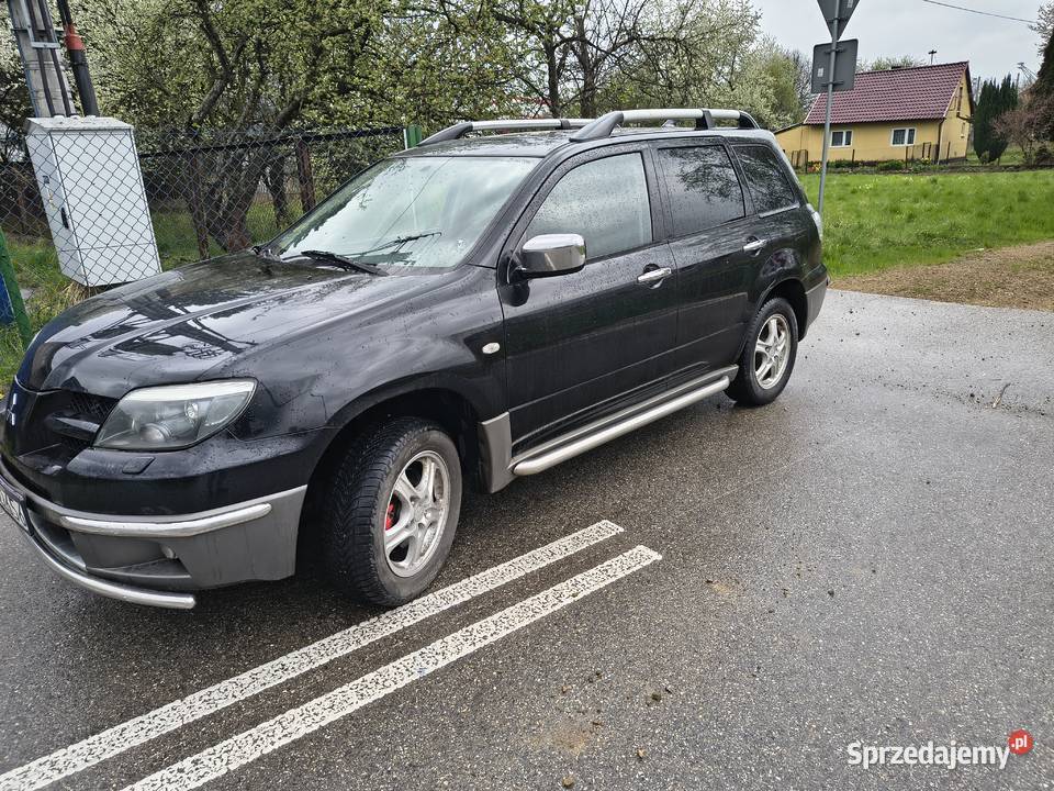Mitsubishi outlander skóra 4x4 gaz hak klima Rok produkcji 2003 Kraków sprzedam