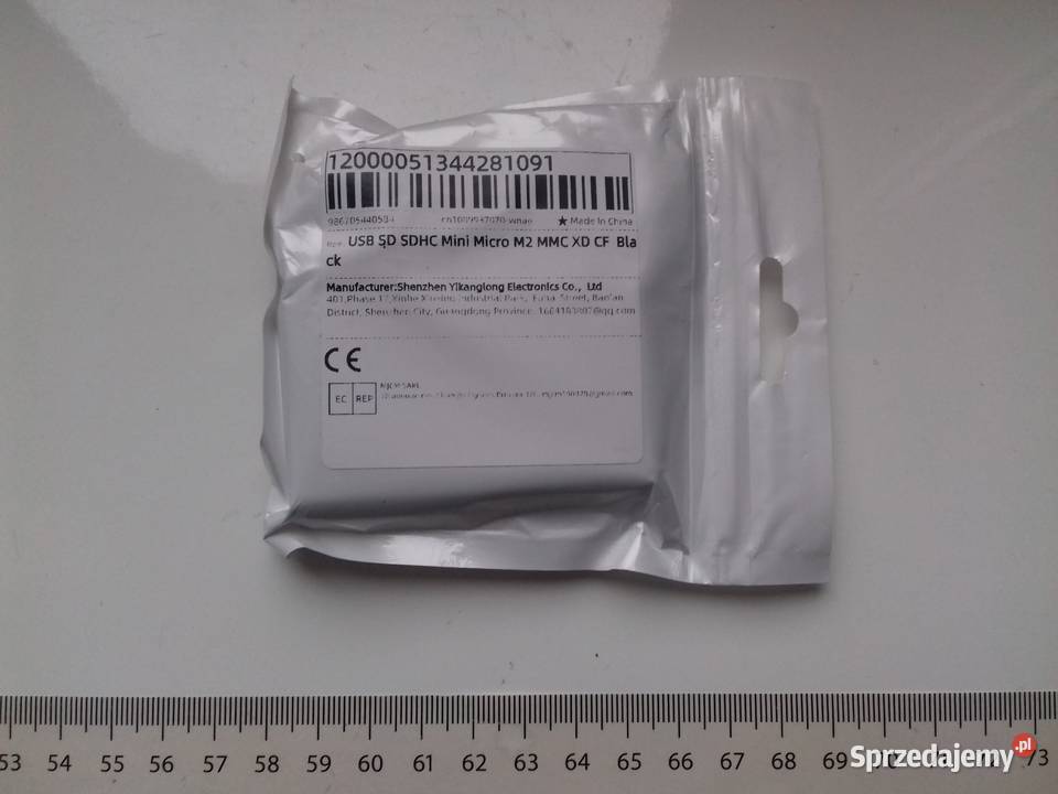 Czytnik kart 6w1 microSD MMC SD XD CF MS Duo M2 kujawsko-pomorskie Bydgoszcz