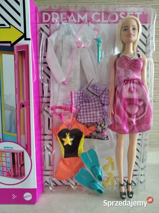 NAJTANIEJ Wymarzona Szafa Barbie Lalka 25 Zabrze