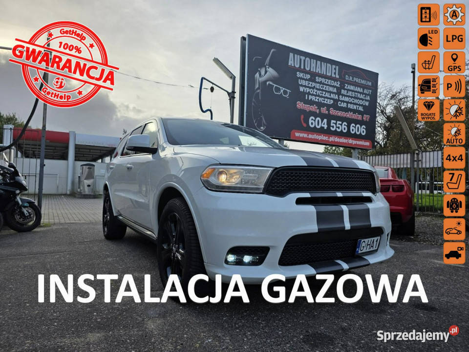 Dodge Durango 36 LPG 300 Limited 4x4 Kamera Navi Durango Samochody osobowe sprzedam