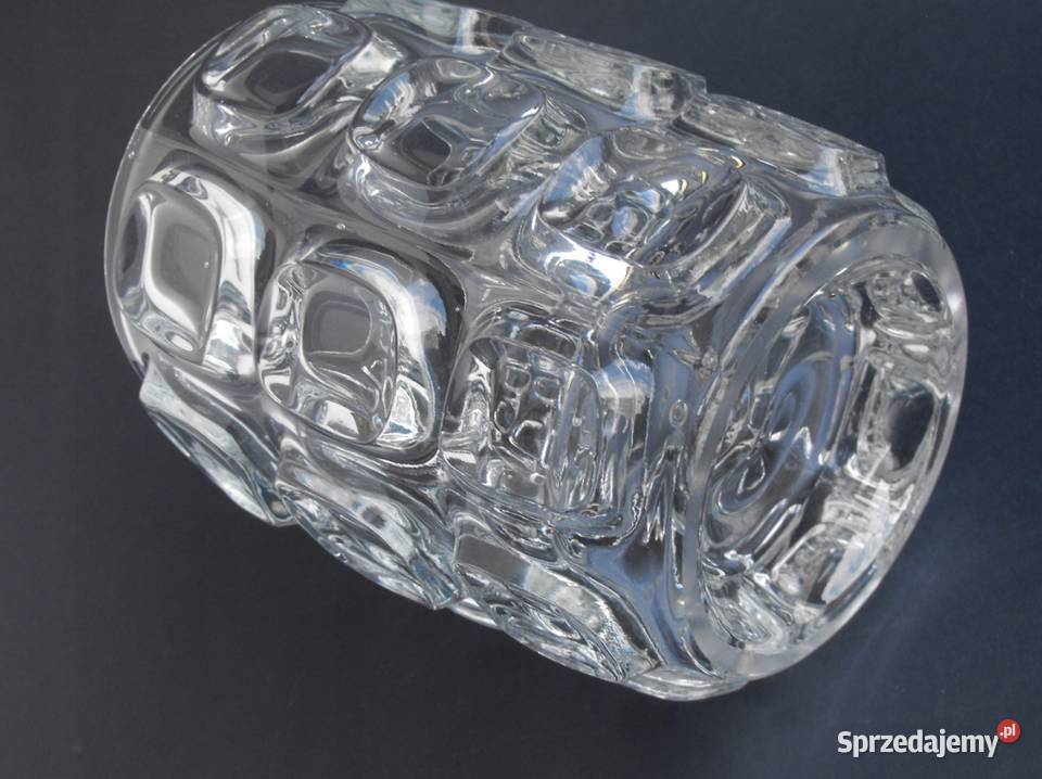 Wazon szkło Frantisek Vizner Libochowice podkarpackie Latoszyn