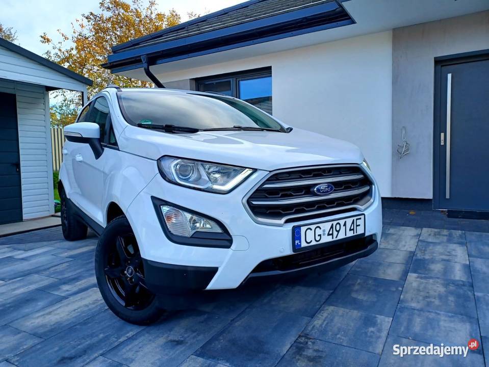 Ford ecosport 10 benzyna sprowadzony z niemiec radio kujawsko-pomorskie Grudziądz