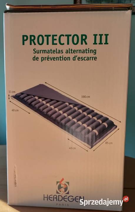 Materac przeciwodleżynowy rurowy Herdegen