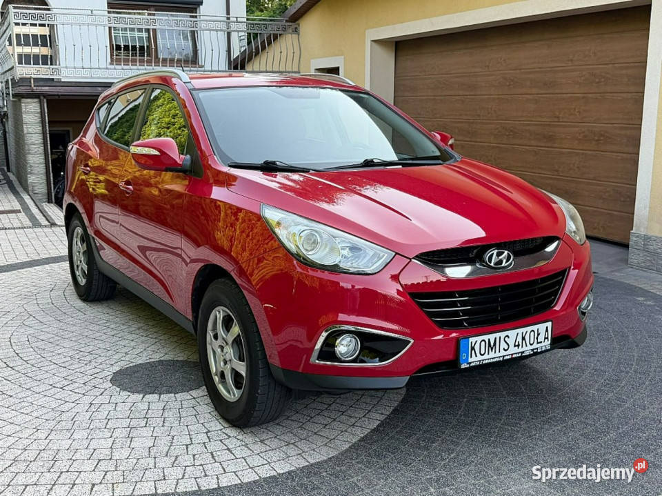 Hyundai ix35 PółSkóry Serwis Wzorowy Stan autoalarm Płońsk