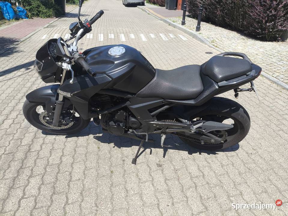 CF MOTO 650 NK 2014 czarny 9500 przebiegu mazowieckie Warszawa