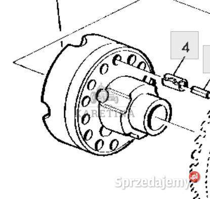 John Deere 6800 6900 Obudowa Mechanizmu