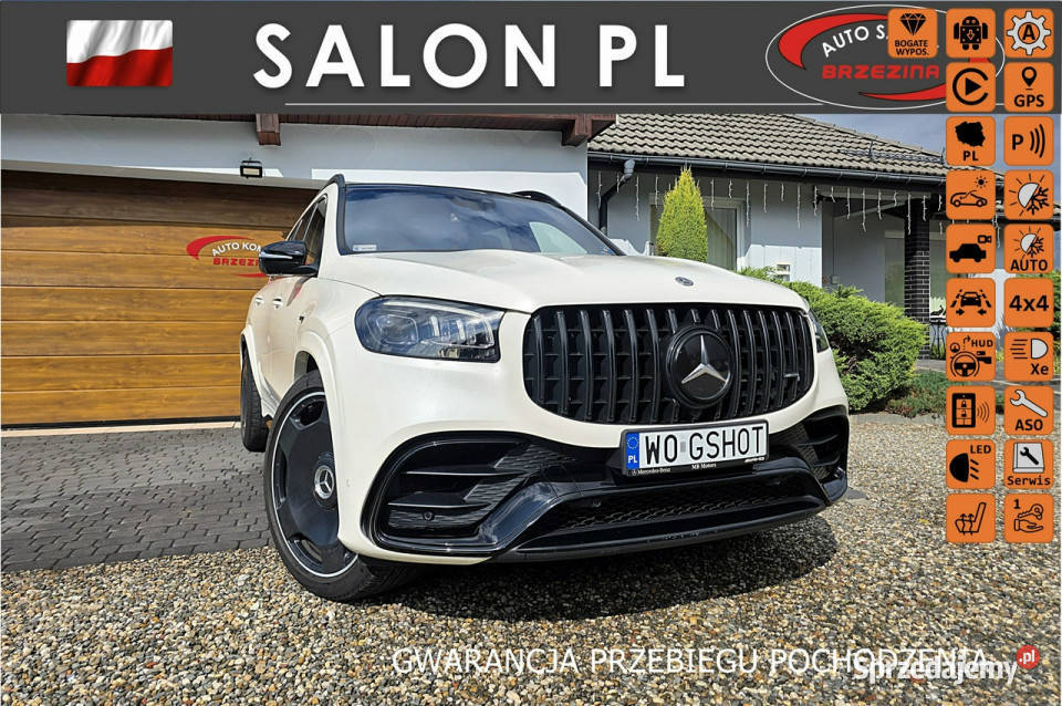 Mercedes GLS Klasa krajowy elektrycznie ustawiane fotele Rydułtowy sprzedam