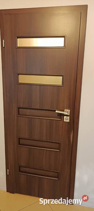 Drzwi wewnętrzne Polskone z ościeżnicami i kujawsko-pomorskie Złotniki Kujawskie sprzedam