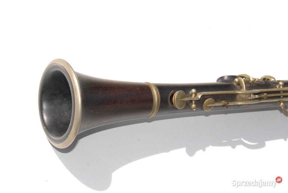 Stary przedwojenny klarnet instrument unikat Cieszyn