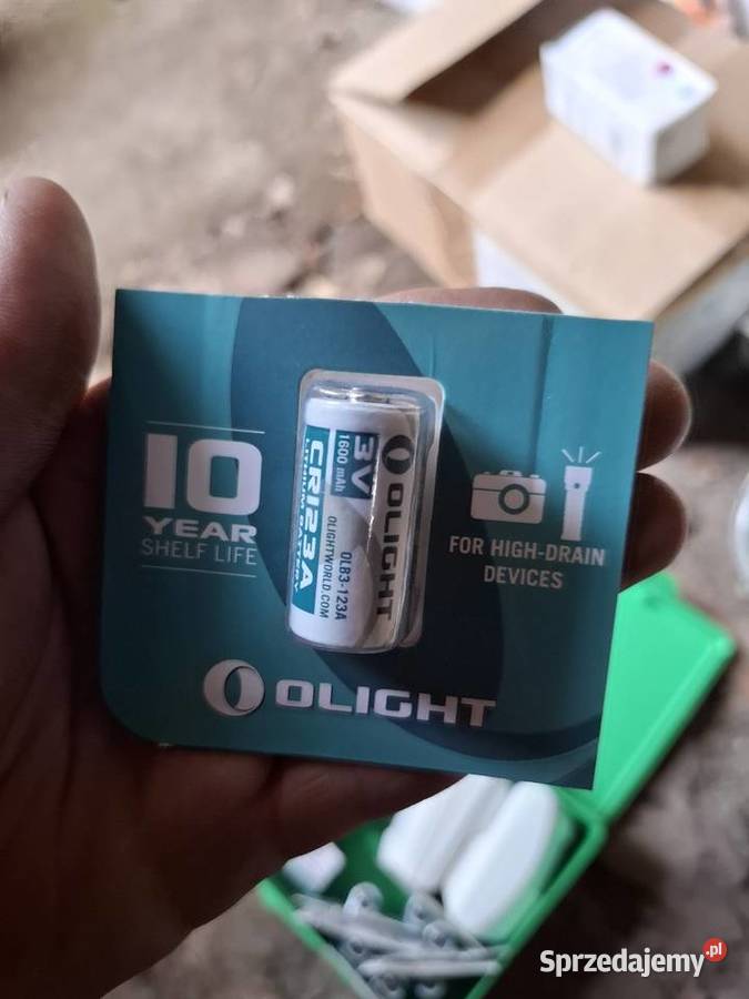 Bateria litowożelazowa do latarek Olight 3V