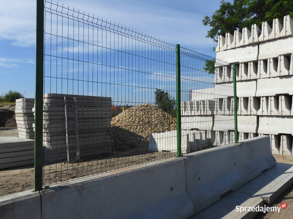 Bariery betonowe dwustronne 4m Dąbrowa Górnicza