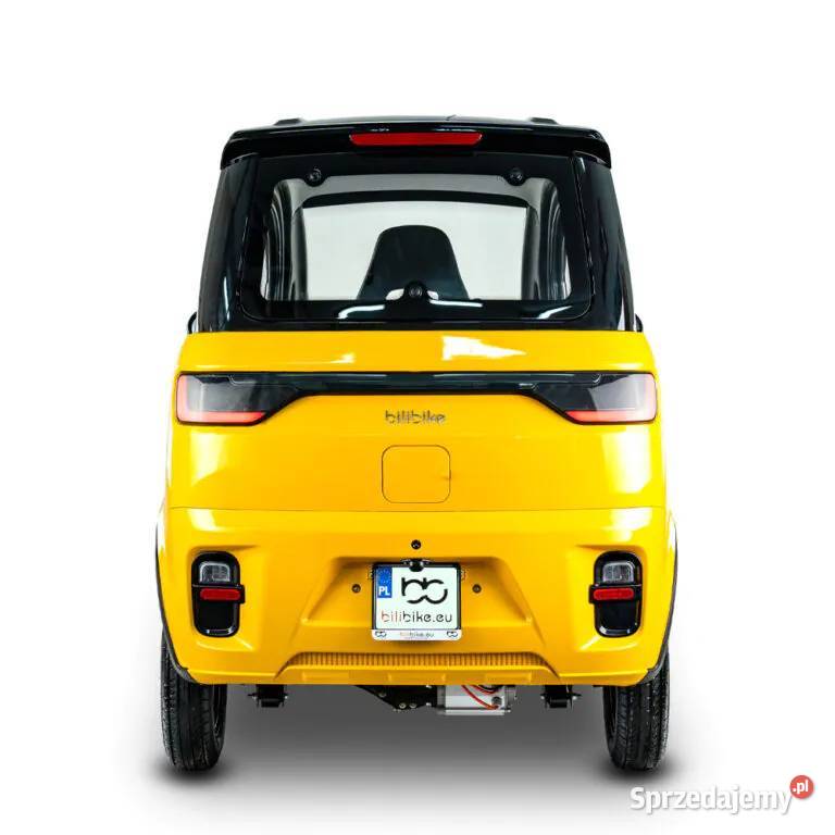 Czterokołowiec skuter elektryczny z dachem MICRO Tarnów