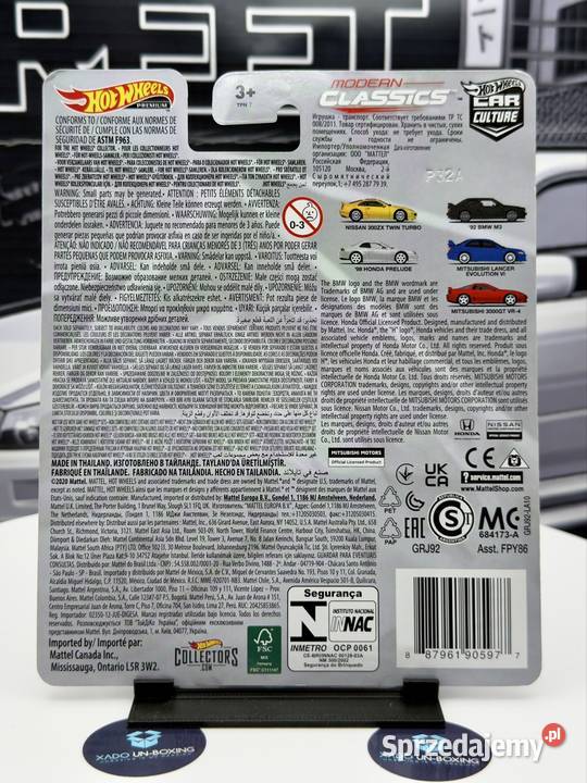 Hot Wheels Modern Classic Set 92 BMW M3 BOX 5 Samochody i pojazdy dolnośląskie Wrocław