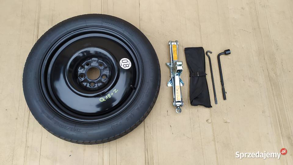 Koło dojazdowe NISSAN QASHQAI I J10 II J11 R18 Miejska Górka