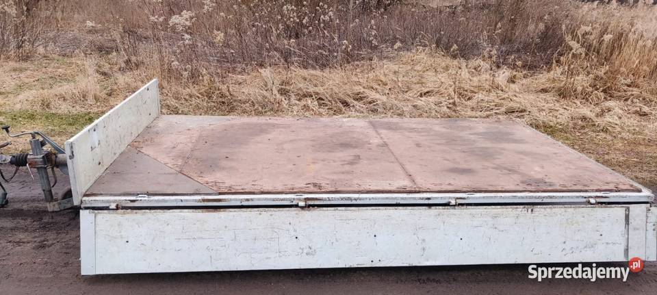 Przyczepa dwuosiowa laweta aluminiowa Namysłów