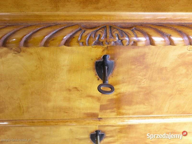 Komoda biedermeier pomorskie Sopot