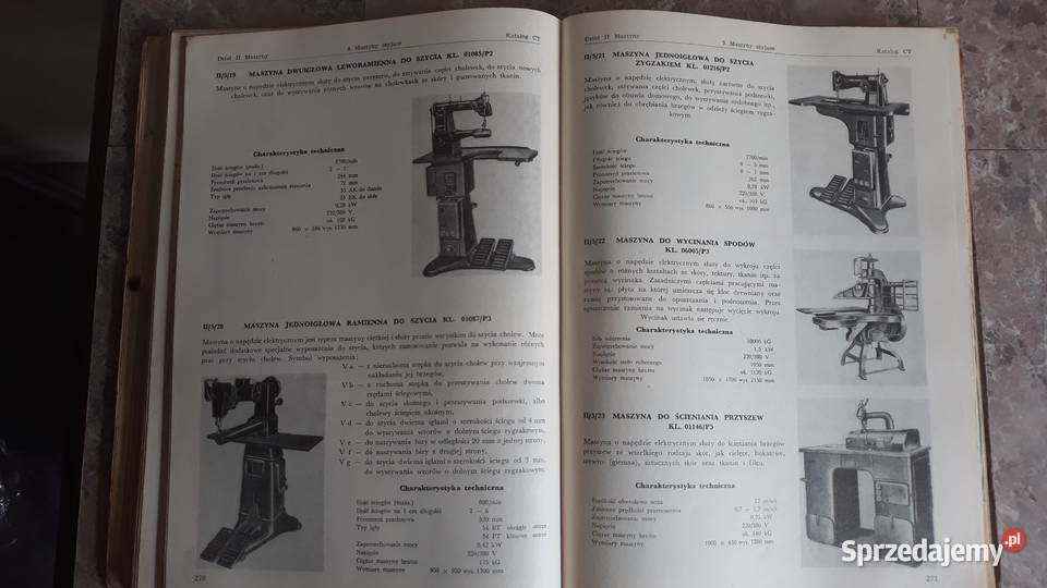 Stara książka katalog centrali technicznej 1958r Tczew sprzedam
