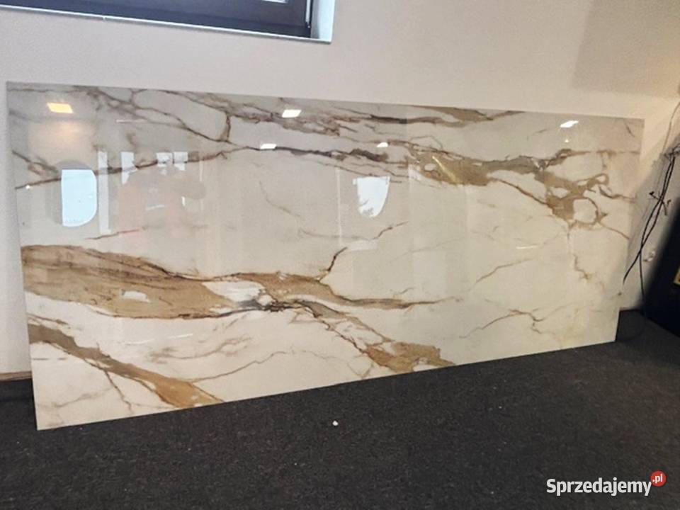 gres 120x280 marmur poler paradyż calacatta gold