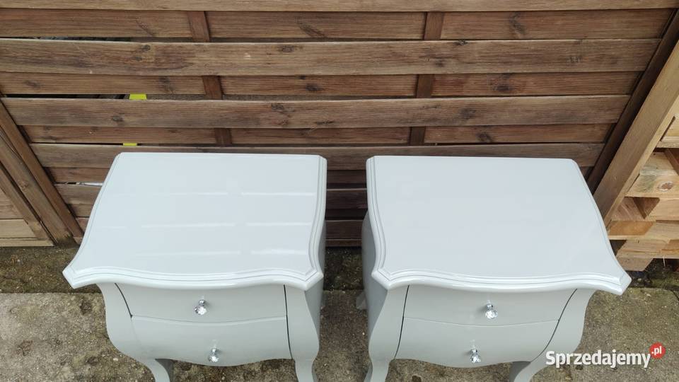 Szafka nocna bombka glamour Komplet 2 sztuki Warszawa