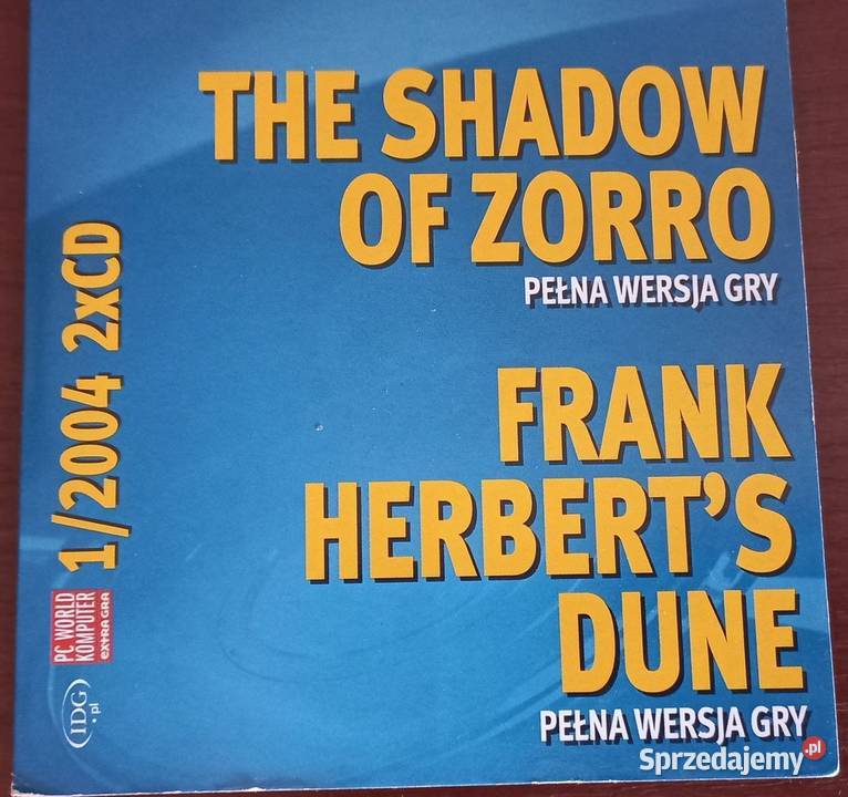 Frank Herberts Dune The Shadow of Zorro Gra PC Elbląg