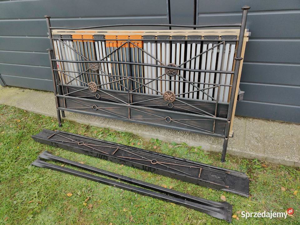 Łóżko metalowe 180x200 180cm łódzkie Aleksandrów Łódzki