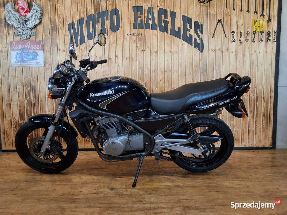 Kawasaki ER Piękny Motocykl KAWASAKI ER500 naked wielkopolskie Stare Miasto