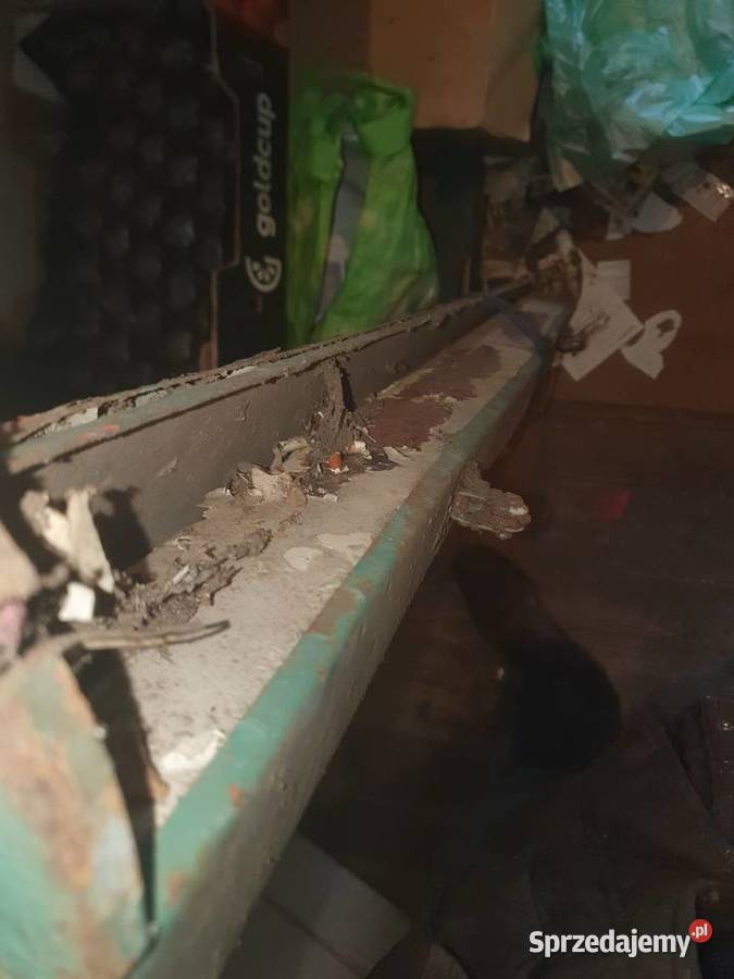 Stara industrialna oprawa lampa uliczna Antyki Warszawa