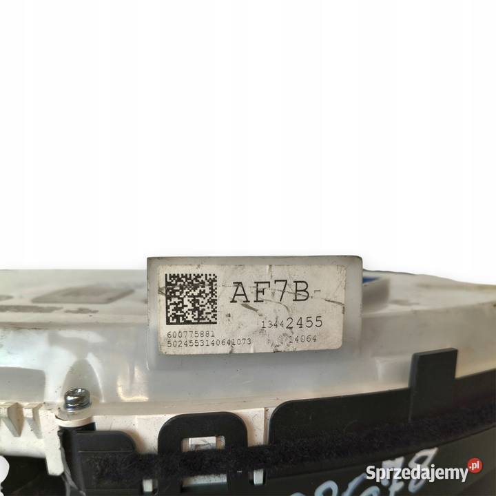 LICZNIK ZEGARY 13442455 AF7B Opel Astra J 14 T Chełm