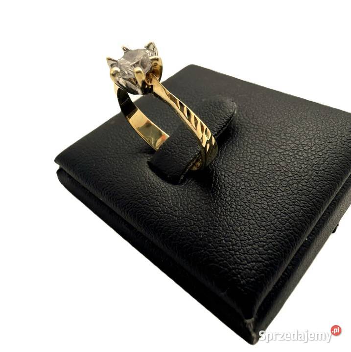 Złoty Pierścionek pr 333 244g R12 Elbląg sprzedam