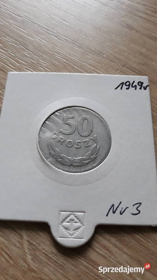 50 Groszy 1949 r 3 Konin