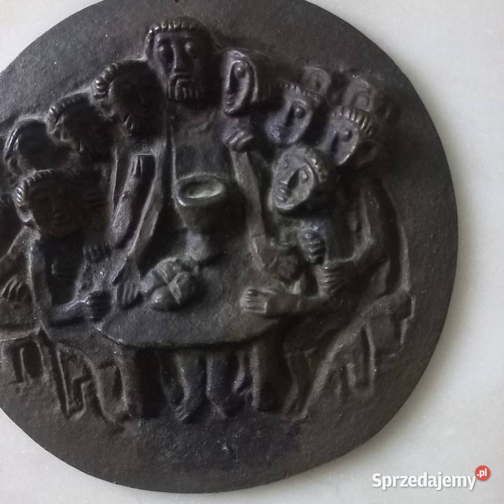Relief plakieta Ostatnia wieczerza Toruń