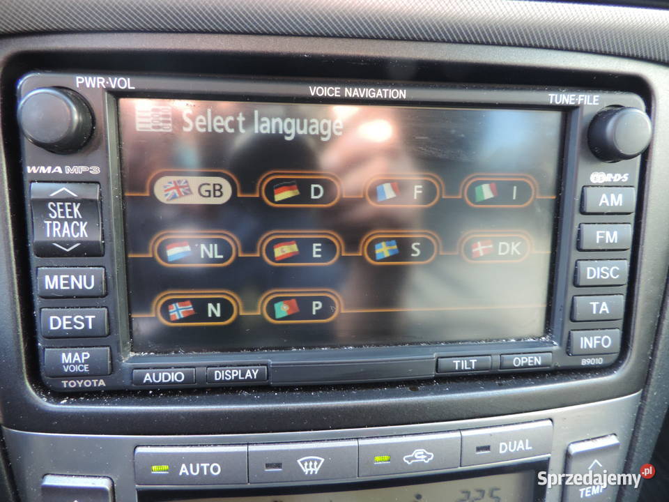 RADIO NAWIGACJA GPS TOYOTA AVENSIS T25 LIFT Motoryzacja Nowy Sącz