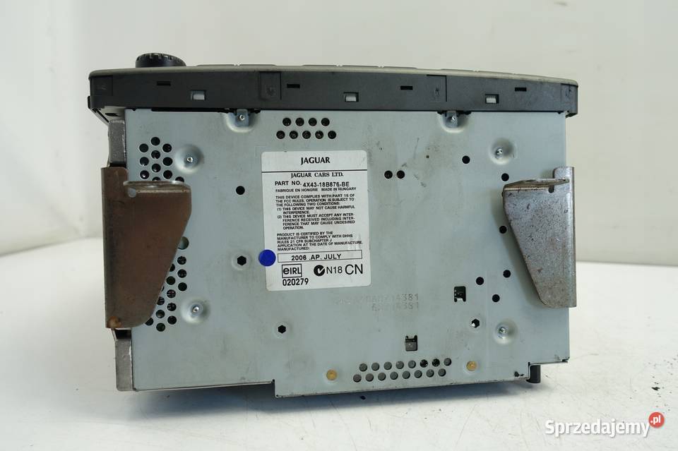 Jaguar XType RADIOODTWARZACZ radio 1X4310E889GD osobowe