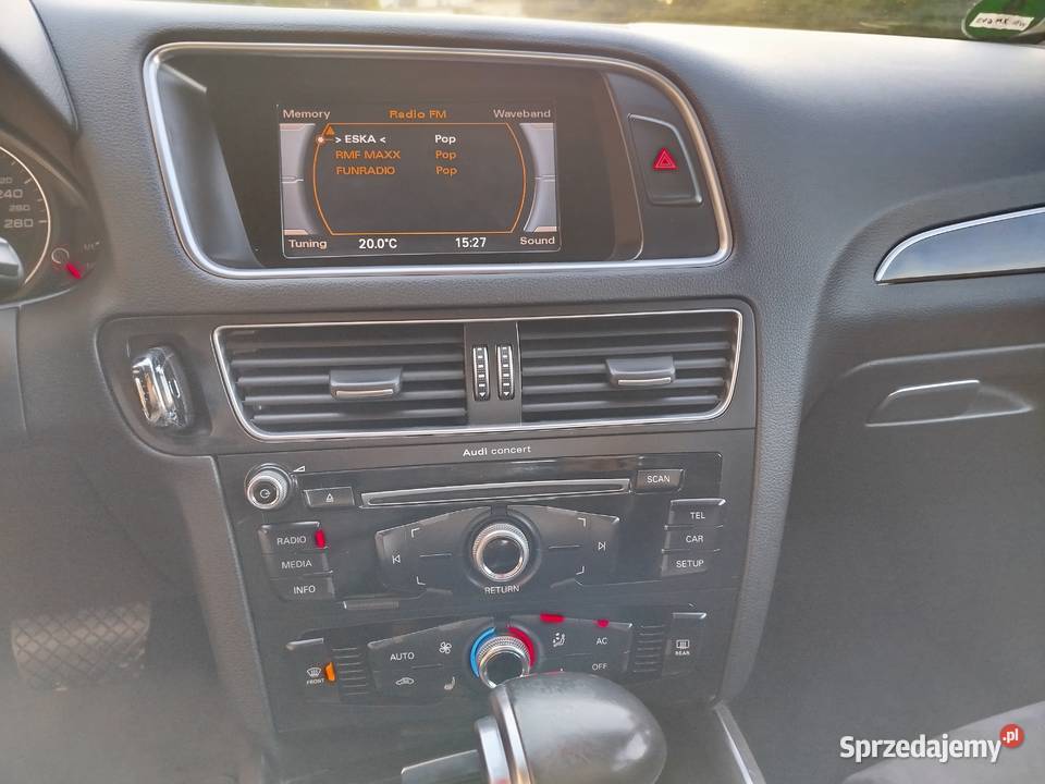 audi q5 20 tdi 177 quattro 4x4 sline skóra wspomaganie kierownicy Grabownica Starzeńska