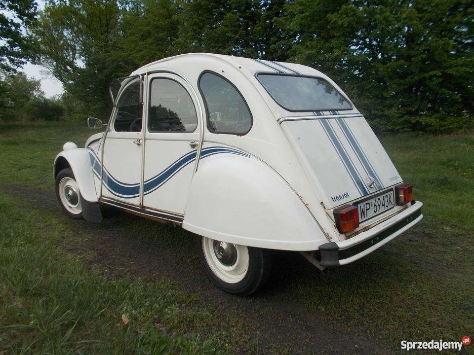 Citroen 2CV limitowana wersja modelowa TRANSAT Rok produkcji 1987 mazowieckie